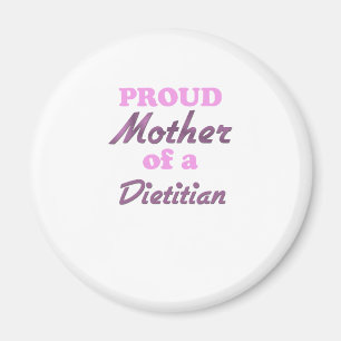 Íman Mãe orgulhosa de uma dietista