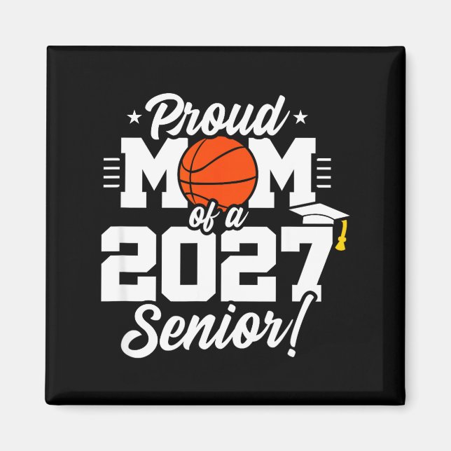 Íman Mãe orgulhosa do time de basquete do último ano da (Frente)