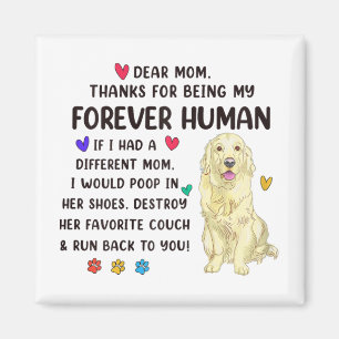 Íman Mãe para sempre Ouro humano de creme mães de varej
