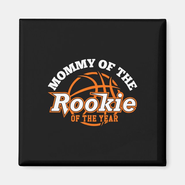 Íman Mãe Rookie Do Ano Bysketbyll (Frente)
