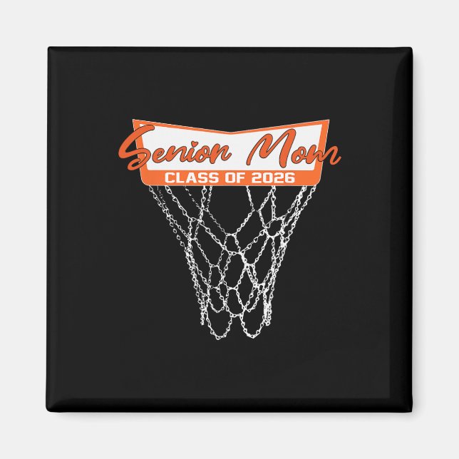 Íman Mãe Sênior Cl De 2026 Basquete Rede Formatura Mo (Frente)