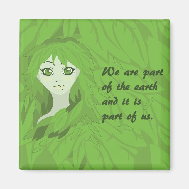 Íman Mãe Terra (Awake) (Frente)