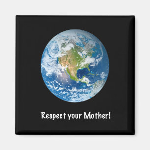 Íman Mãe Terra do respeito