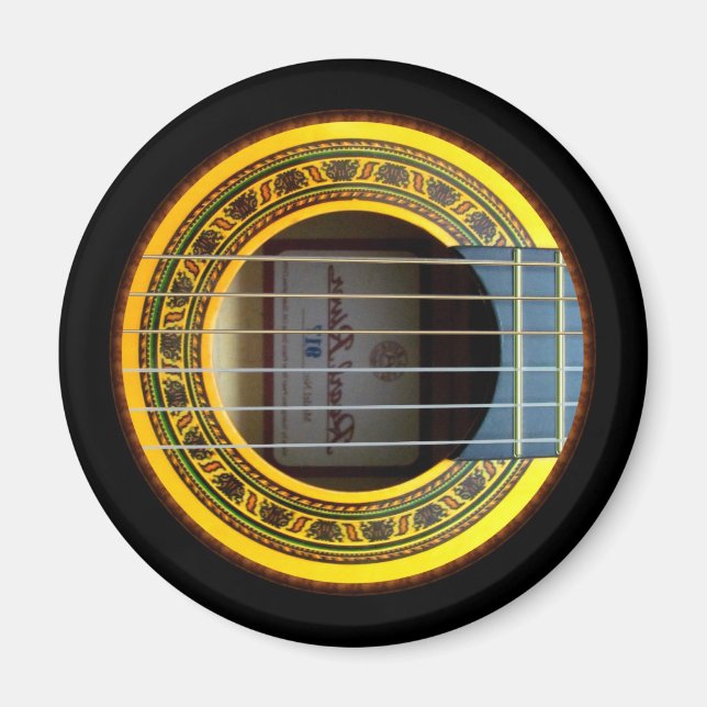 Íman Mães de violão Flamenco por rafi talby (Frente)