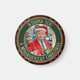 Íman MAGAnítido Papais noeis de Natal Trump MAGA