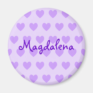 Íman Magdalena no roxo