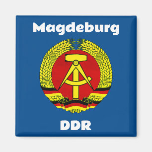 Íman Magdeburg, DDR, Magdeburg, Alemanha - Alemanha Ori