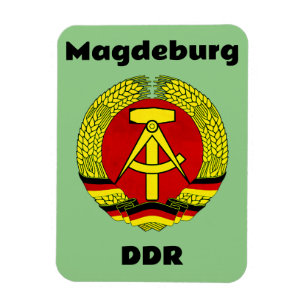 Íman Magdeburg, DDR, Magdeburg, Alemanha (Ossi)
