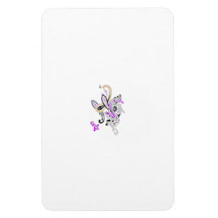 Íman Magenta púrpura, laranja avermelhada, azul-lacado