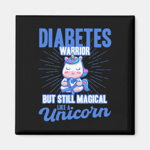Íman Magia Como Uma Consciência Da Diabetes Do Unicórni