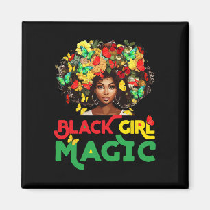 Íman Magia da Garota Preta Mês da História Negra Borbol