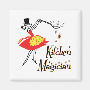 Íman Magia de Cozinhar Retro Magistro