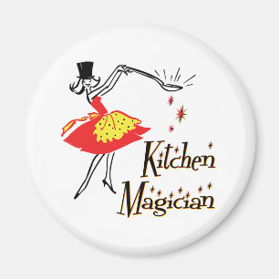 Íman Magia de Cozinhar Retro Magistro