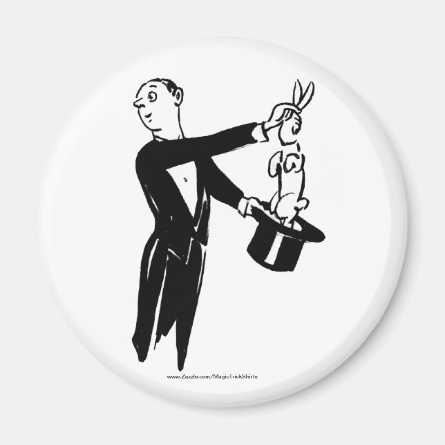 Íman Magia - Imã de geladeira (Frente)