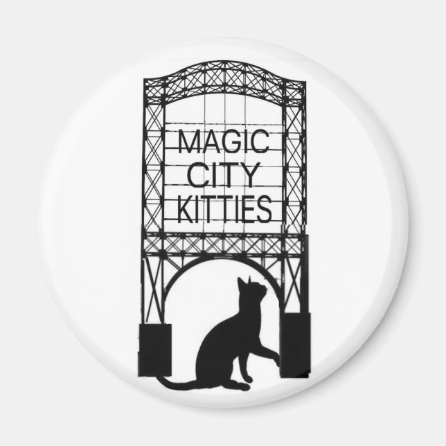 Íman Magic City Gatinhos Magnet (Frente)