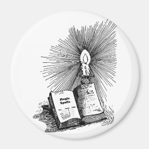 Íman Magic Spells Book Candle Witchcraft