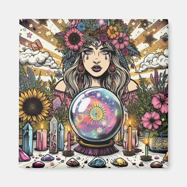 Íman Mágica cigana (Frente)