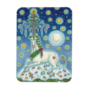 ÍMAN  MÁGICA DE UM UNICÓRNIO DO NATAL, ÍMÃ DO CAVALO