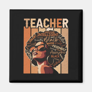 Íman Mágica Professora Negra Educação História Negra Me