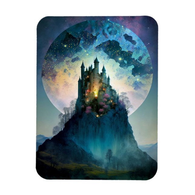 Íman Magical Fantasy Castle Magnet (Vertical)