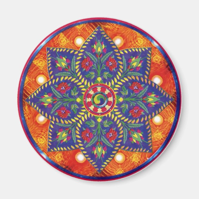 Íman Magical Mandala - Magnet (Frente)