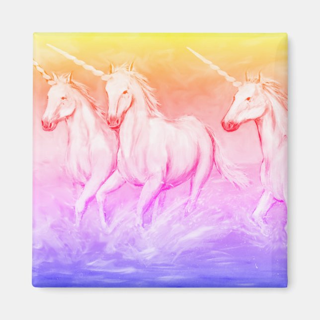 Íman Magical Unicorns Magnet (Frente)