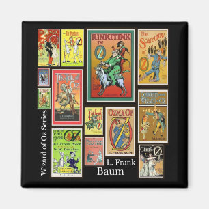 Íman Mágico de Oz L ímã da colagem de Frank Baum