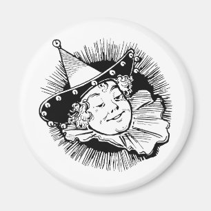 Íman Mágico de Oz Vintage, Retrato de Mulher Munchkin