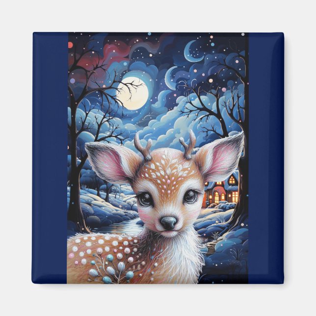 Íman MÁGICO NATAL EVE Magnet (Frente)