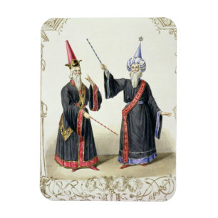 Íman Mágicos no carnaval em Berlim, 1836 (cor