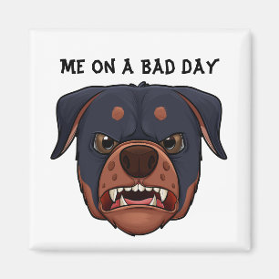Íman Mágil: Mad Dog Face Magnet