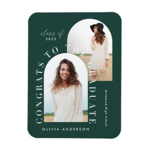 Íman Magna moderna geométrica de graduação em arco mult