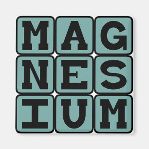 Íman Magnésio, Elemento Químico