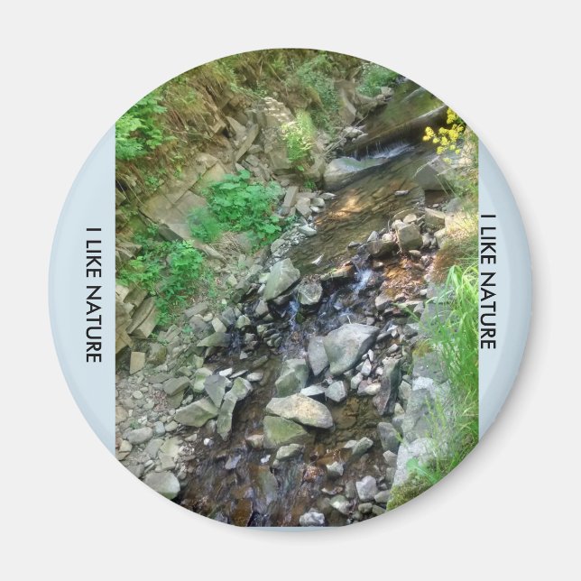 Íman Magnésio no frigorífico (Frente)