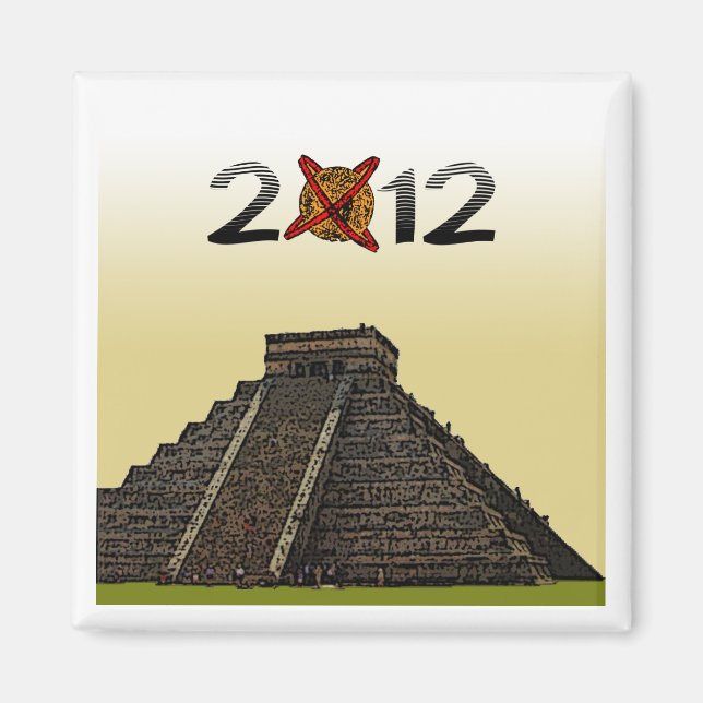 Íman Magnet 2012 "Mayan Chichen Itza Kukulkan" (Frente)