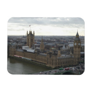 Íman Magnet 3"x4" do London Parliement Building