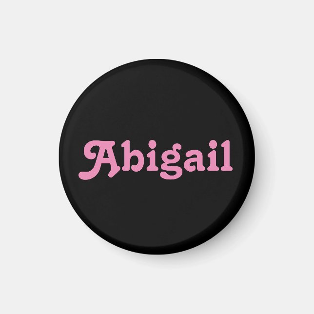 Íman Magnet Abigail (Frente)