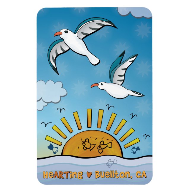 Íman Magnet - Acima do Mar (Vertical)