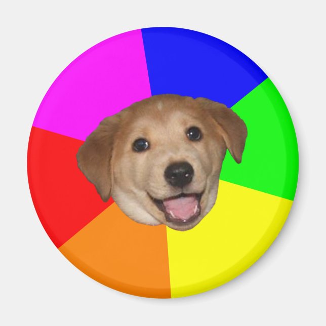 Íman Magnet Advice Dog Meme (Frente)