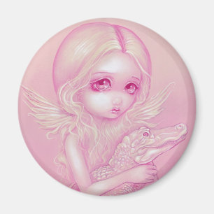 Íman Magnet "Albino Alligator Angel"