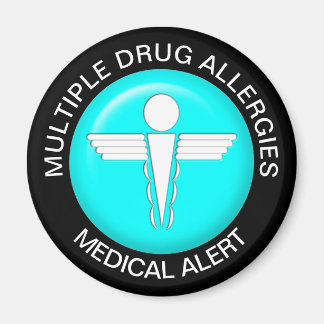 Íman Magnet - Alergias múltiplas a medicamentos