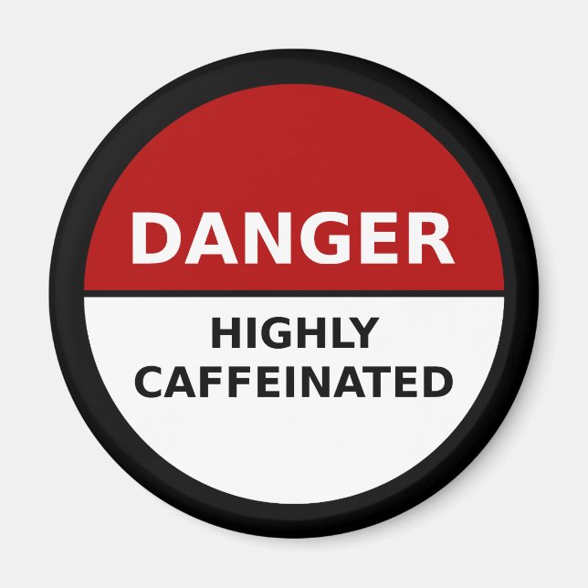 Íman Magnet altamente cafeinado (Frente)