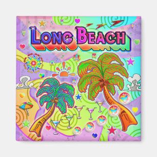 Íman Magnet Alvo de Férias de Longa Praia