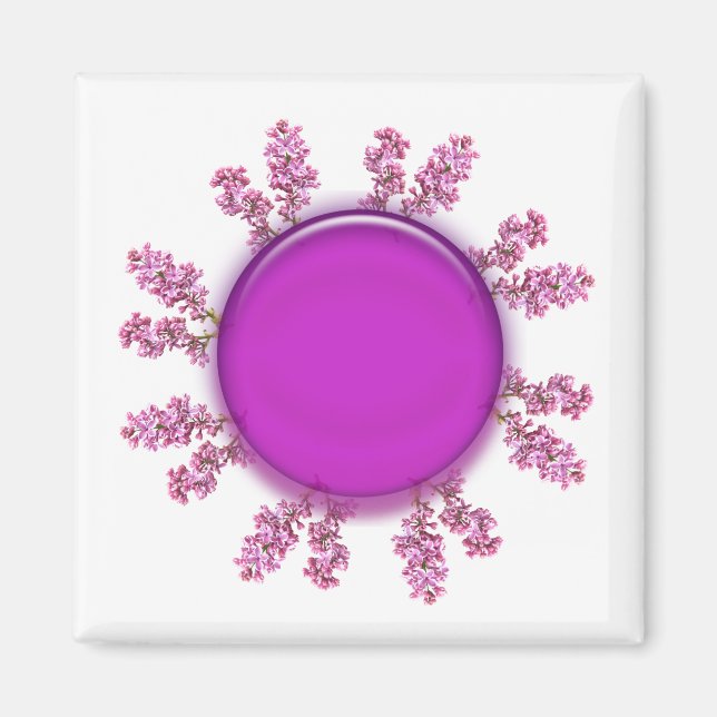 Íman Magnet - Anel Lilac (Frente)