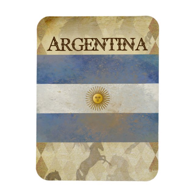 Íman Magnet Argentina Souvenir (Vertical)