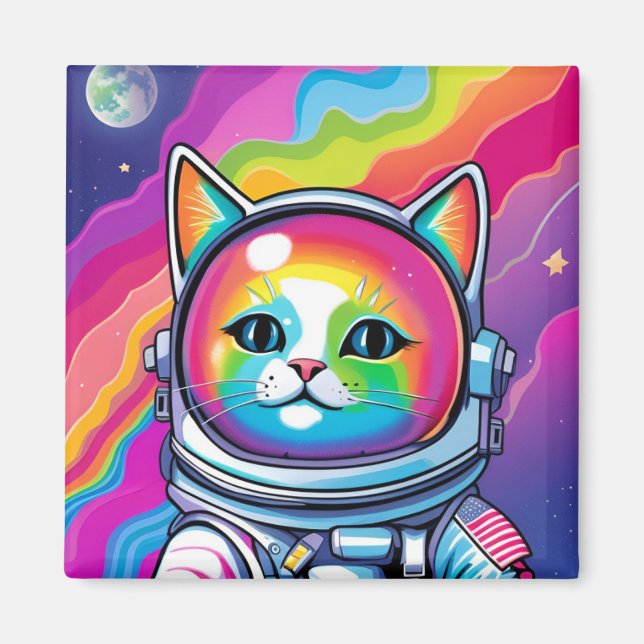 Íman Magnet Astro-Cat (Frente)