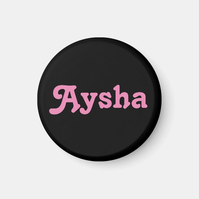 Íman Magnet Aysha (Frente)