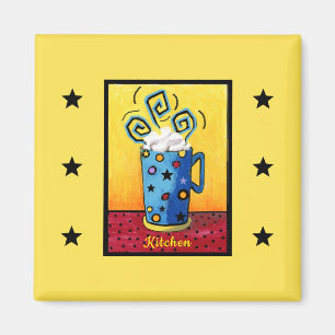 Íman Magnet Azul Cappucccino