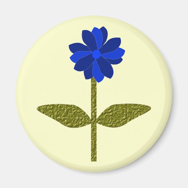Íman Magnet Azul Daisy Ocean (Frente)
