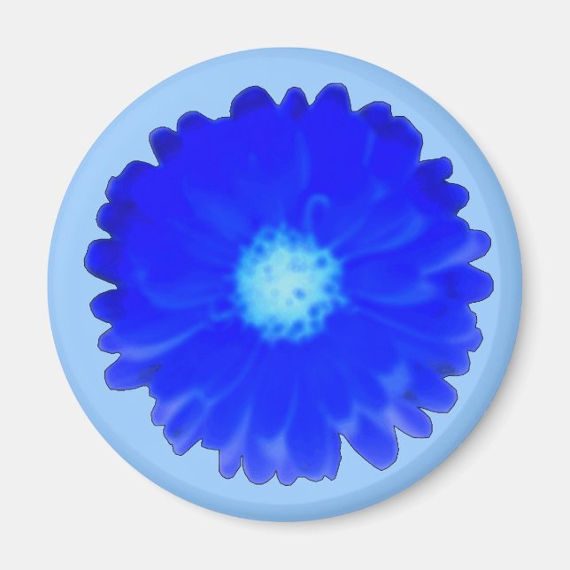 Íman Magnet Azul legal Marigold (Frente)